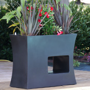Jardineira Design - 100x45 x A.80cm – Preto